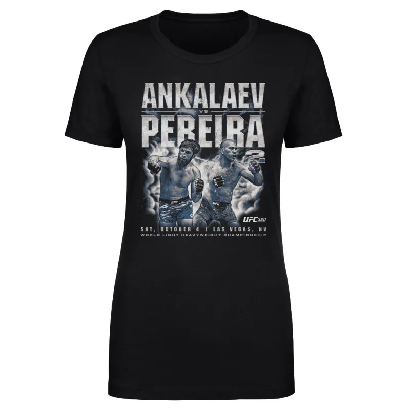 UFC 320 Pereira vs Ankalaev Vintage WHT sold by 500 Level
