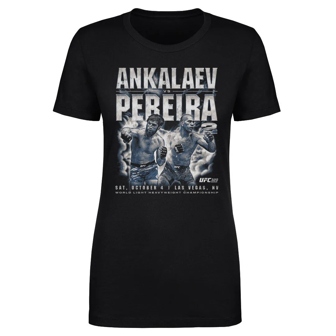UFC 320 Pereira vs Ankalaev Vintage WHT sold by 500 Level