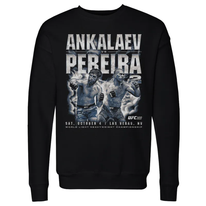 UFC 320 Pereira vs Ankalaev Vintage WHT sold by 500 Level