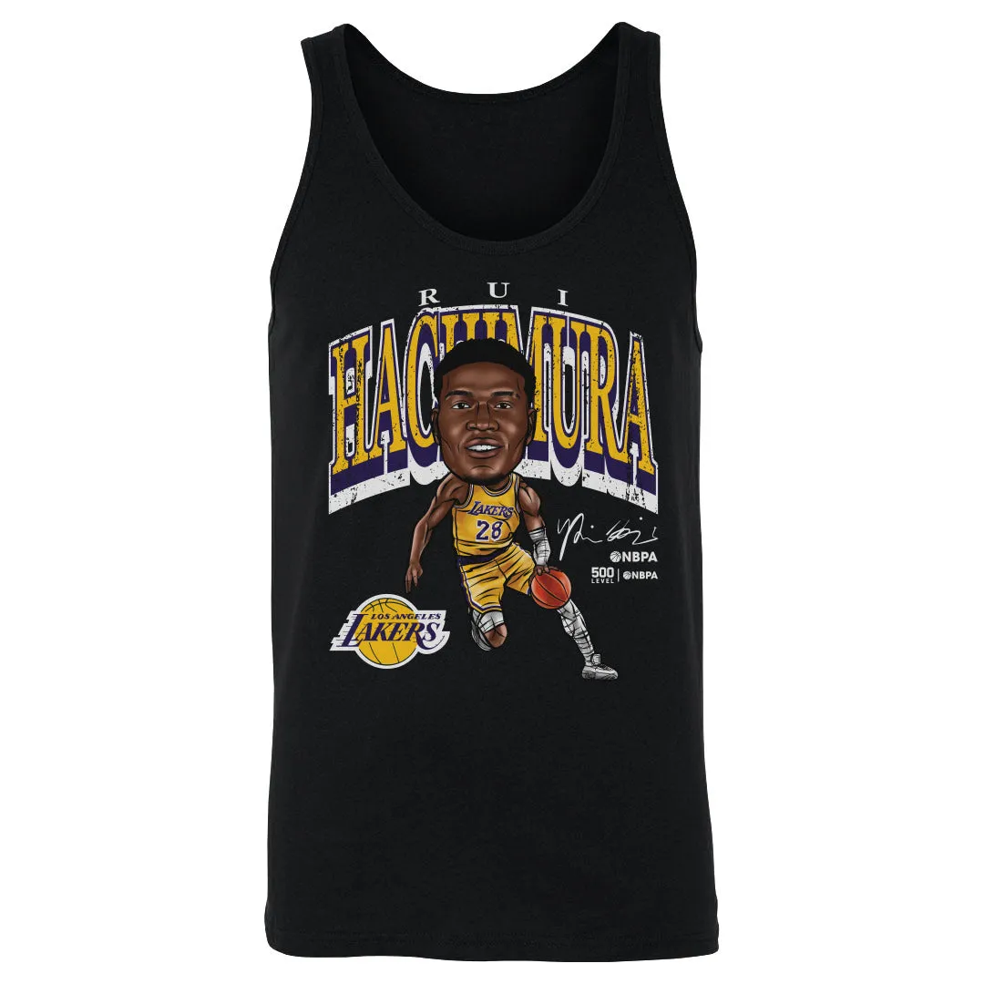 Rui Hachimura Los Angeles Lakers Cartoon WHT sold by 500 Level