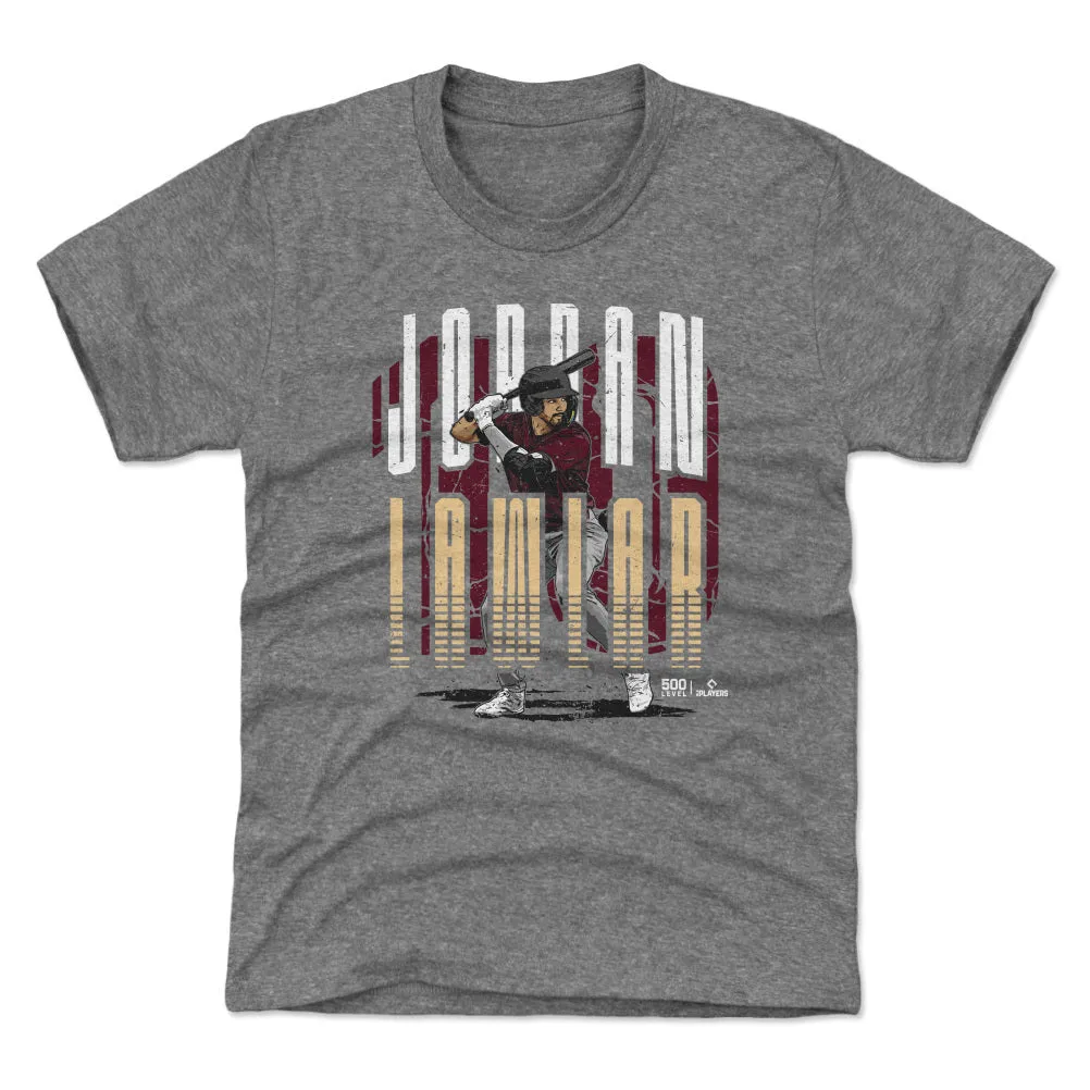 Jordan Lawlar Arizona Player Name WHT sold by 500 Level