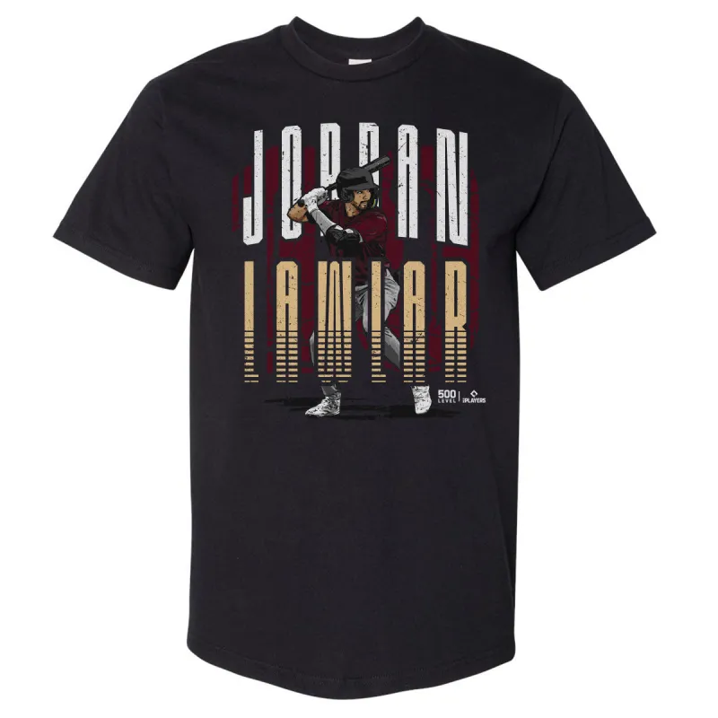 Jordan Lawlar Arizona Player Name WHT sold by 500 Level