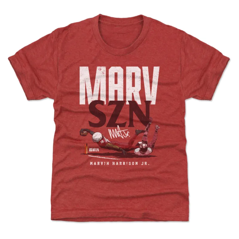 Marvin Harrison Jr. Arizona Marv SZN WHT sold by 500 Level