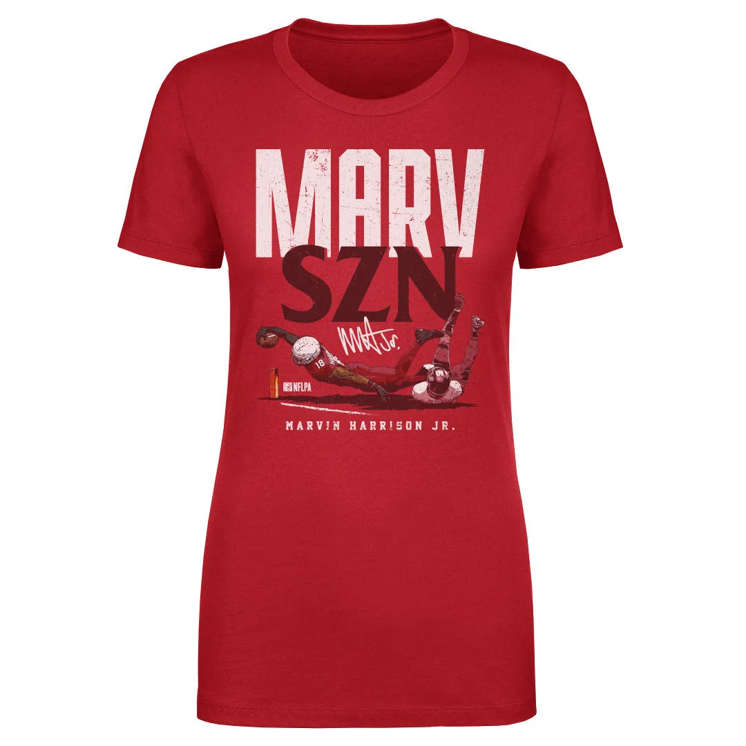 Marvin Harrison Jr. Arizona Marv SZN WHT sold by 500 Level product image thumbnail 2