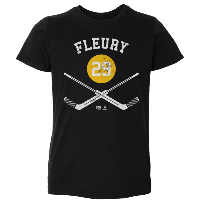 Marc-Andre Fleury Pittsburgh Sticks WHT sold by 500 Level