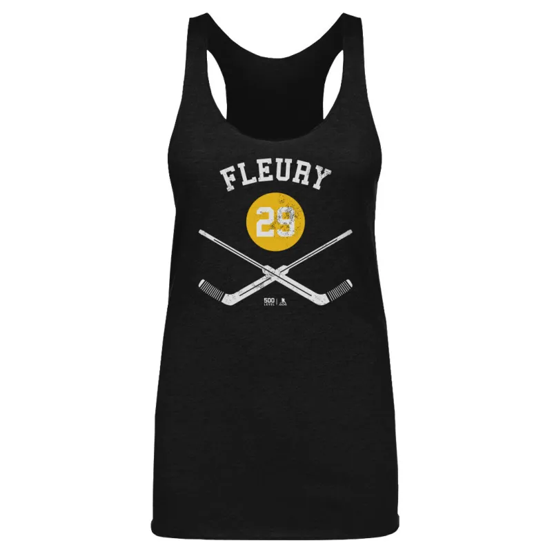 Marc-Andre Fleury Pittsburgh Sticks WHT sold by 500 Level