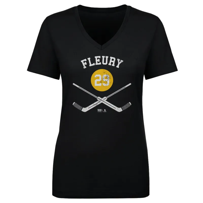 Marc-Andre Fleury Pittsburgh Sticks WHT sold by 500 Level