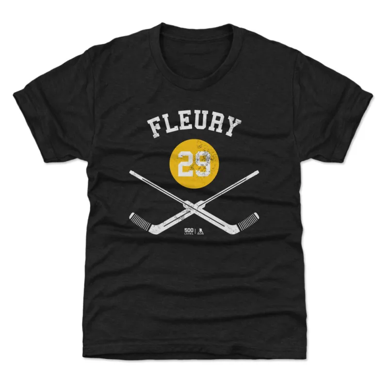 Marc-Andre Fleury Pittsburgh Sticks WHT sold by 500 Level