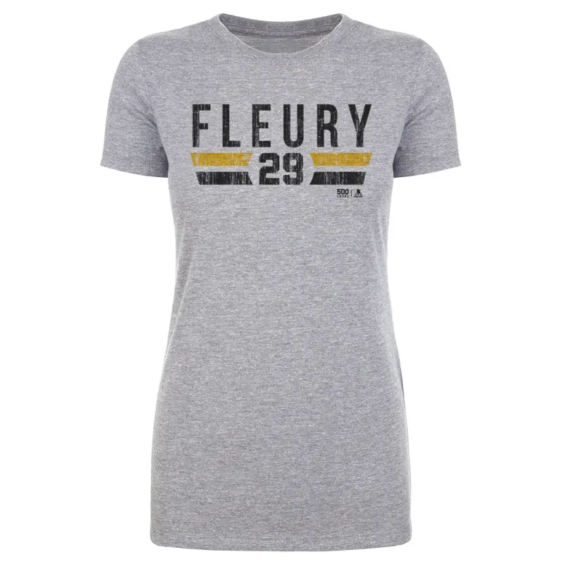 Marc-Andre Fleury Pittsburgh Font sold by 500 Level