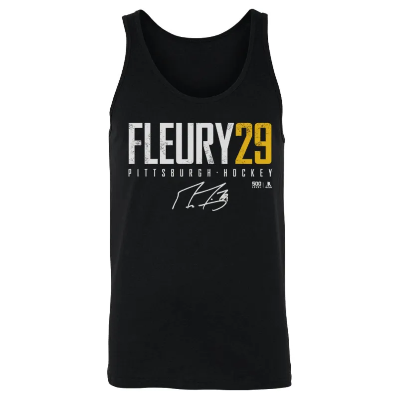 Marc-Andre Fleury Pittsburgh Elite WHT sold by 500 Level