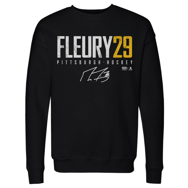 Marc-Andre Fleury Pittsburgh Elite WHT sold by 500 Level