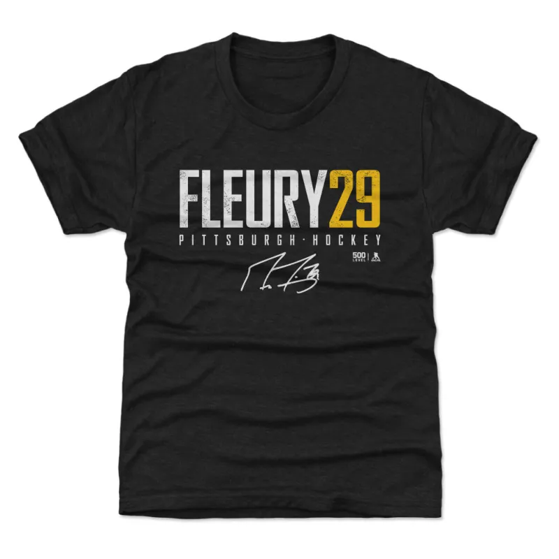 Marc-Andre Fleury Pittsburgh Elite WHT sold by 500 Level