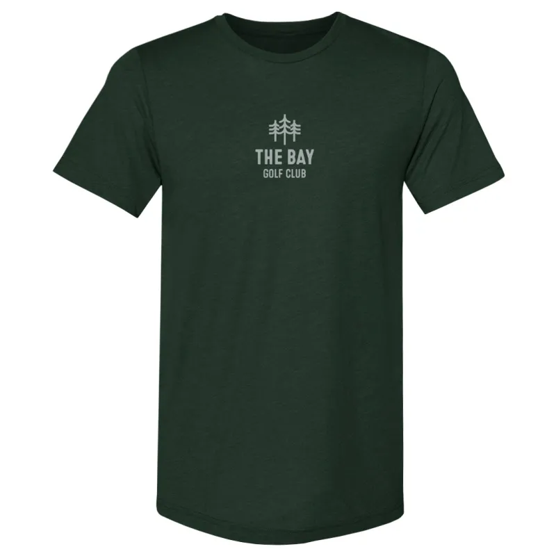 The Bay Golf Club Wordmark Trees Small WHT sold by 500 Level