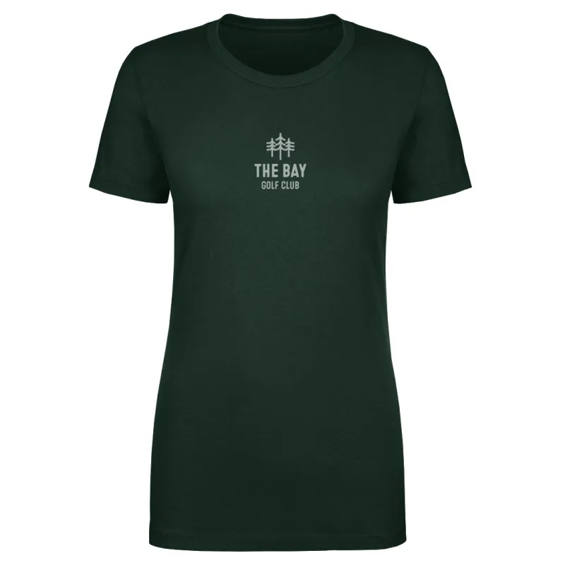 The Bay Golf Club Wordmark Trees Small WHT sold by 500 Level