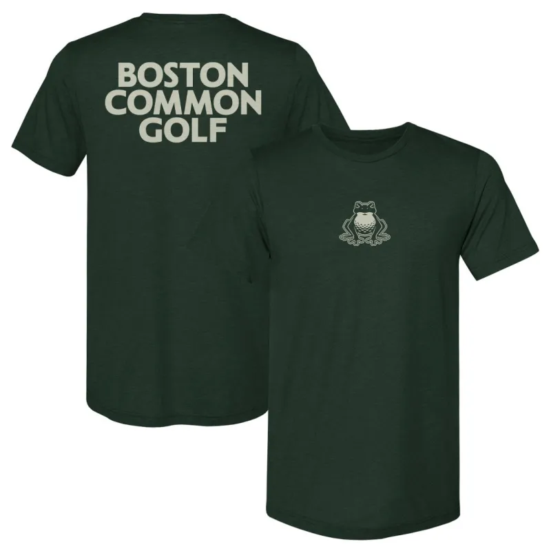 Boston Common Golf Club Ballfrog Wordmark F&B WHT sold by 500 Level