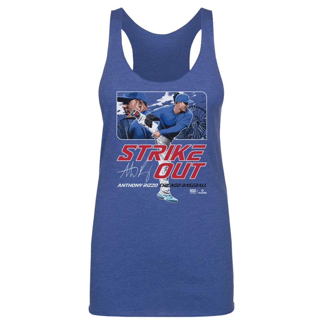 Anthony Rizzo Chicago C Strikeout WHT sold by 500 Level product image thumbnail 2