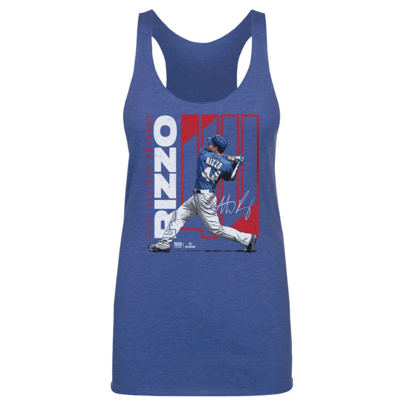 Anthony Rizzo Chicago C Stretch WHT sold by 500 Level