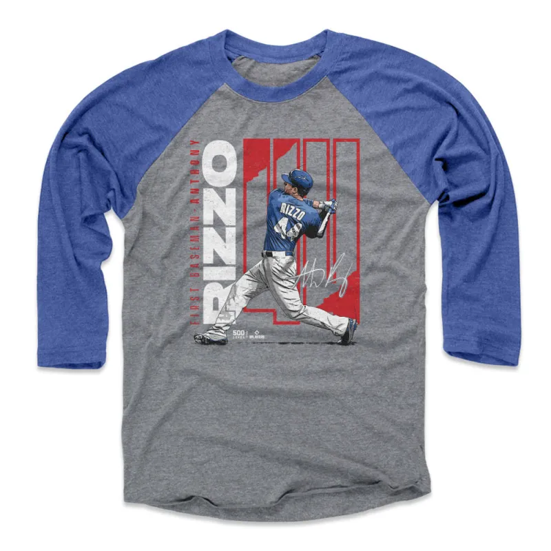 Anthony Rizzo Chicago C Stretch WHT sold by 500 Level