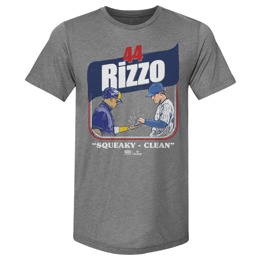 Anthony Rizzo Chicago C Squeaky-Clean WHT sold by 500 Level