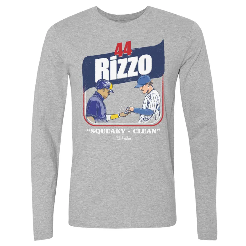 Anthony Rizzo Chicago C Squeaky-Clean WHT sold by 500 Level