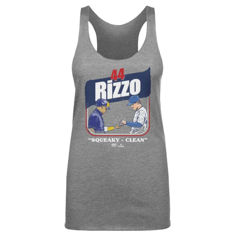 Anthony Rizzo Chicago C Squeaky-Clean WHT sold by 500 Level