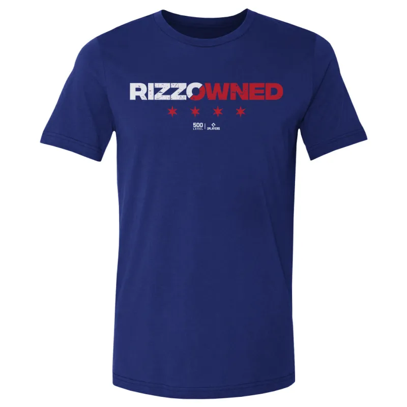 Anthony Rizzo Chicago C RizzOwned WHT sold by 500 Level