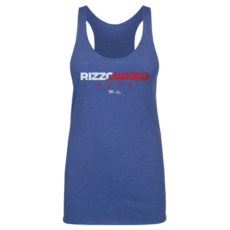 Anthony Rizzo Chicago C RizzOwned WHT sold by 500 Level