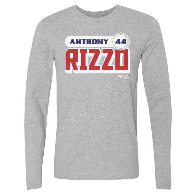 Anthony Rizzo Chicago C Retro Font WHT sold by 500 Level
