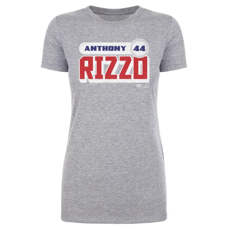 Anthony Rizzo Chicago C Retro Font WHT sold by 500 Level