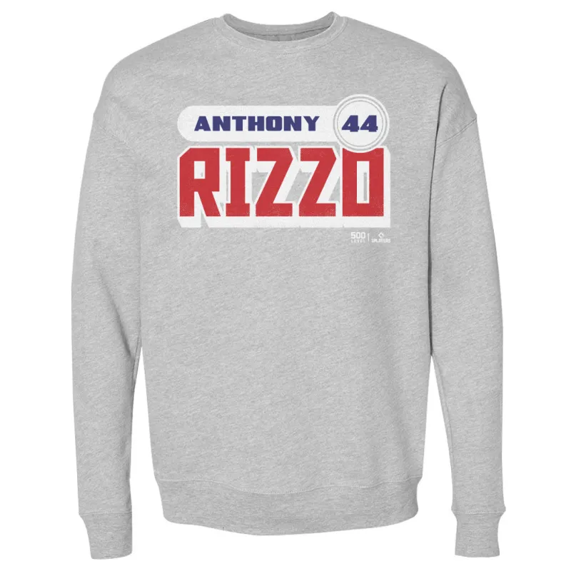 Anthony Rizzo Chicago C Retro Font WHT sold by 500 Level