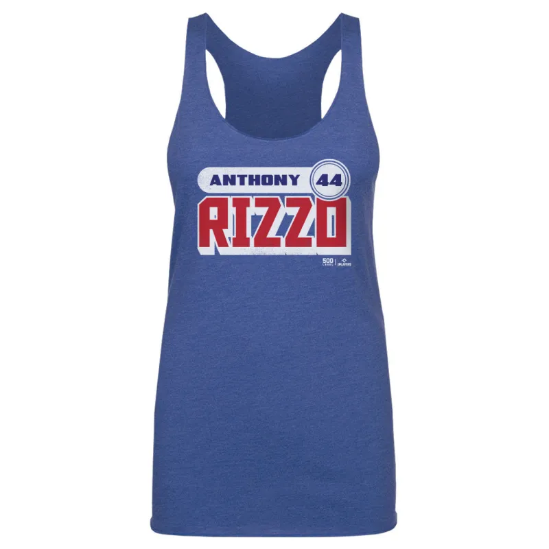 Anthony Rizzo Chicago C Retro Font WHT sold by 500 Level