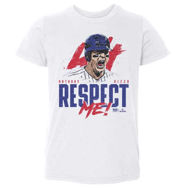 Anthony Rizzo Chicago C Respect Me sold by 500 Level
