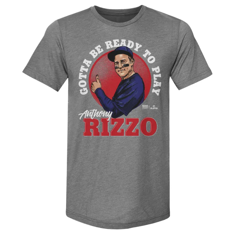 Anthony Rizzo Chicago C Ready To Play W WHT sold by 500 Level