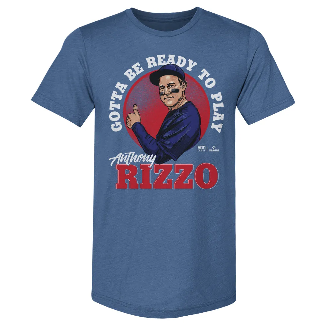 Anthony Rizzo Chicago C Ready To Play W WHT sold by 500 Level product image thumbnail 2