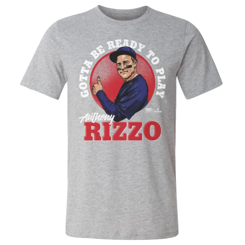 Anthony Rizzo Chicago C Ready To Play W WHT sold by 500 Level