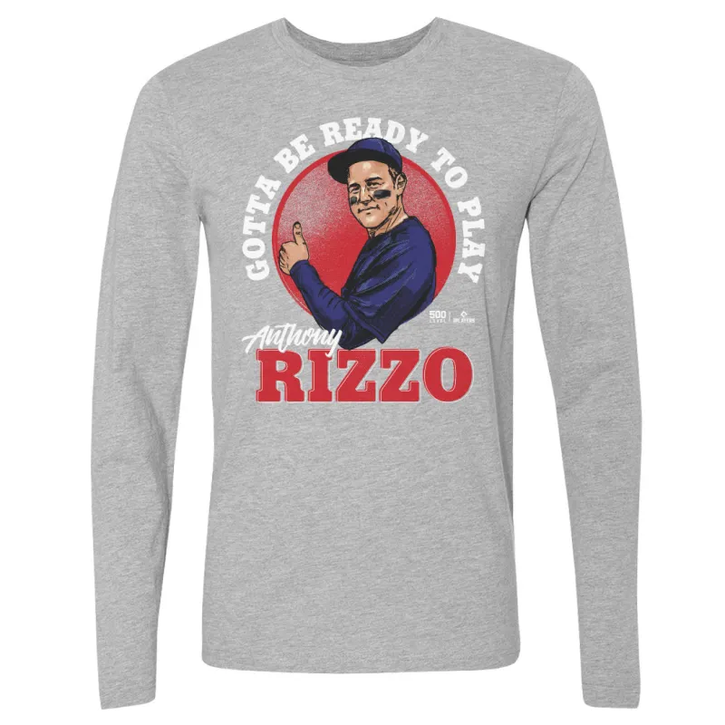 Anthony Rizzo Chicago C Ready To Play W WHT sold by 500 Level