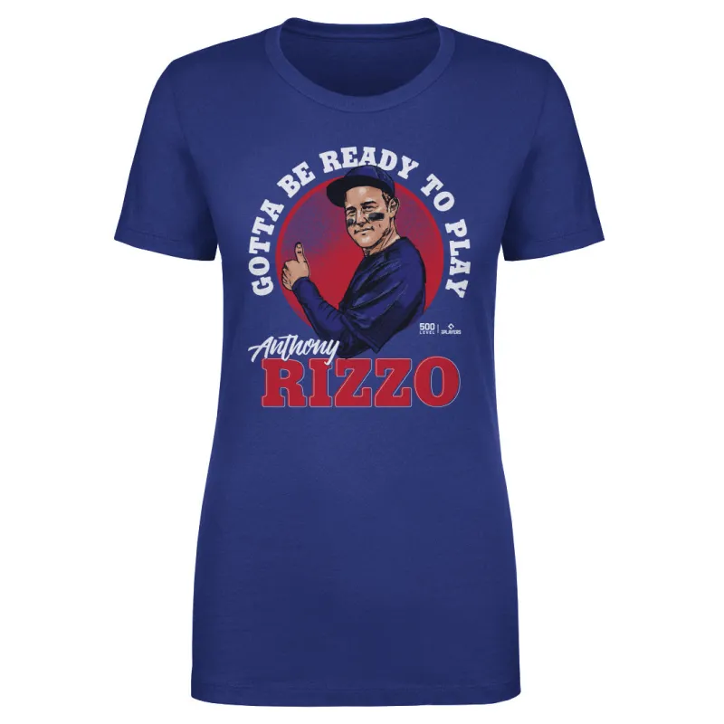 Anthony Rizzo Chicago C Ready To Play W WHT sold by 500 Level