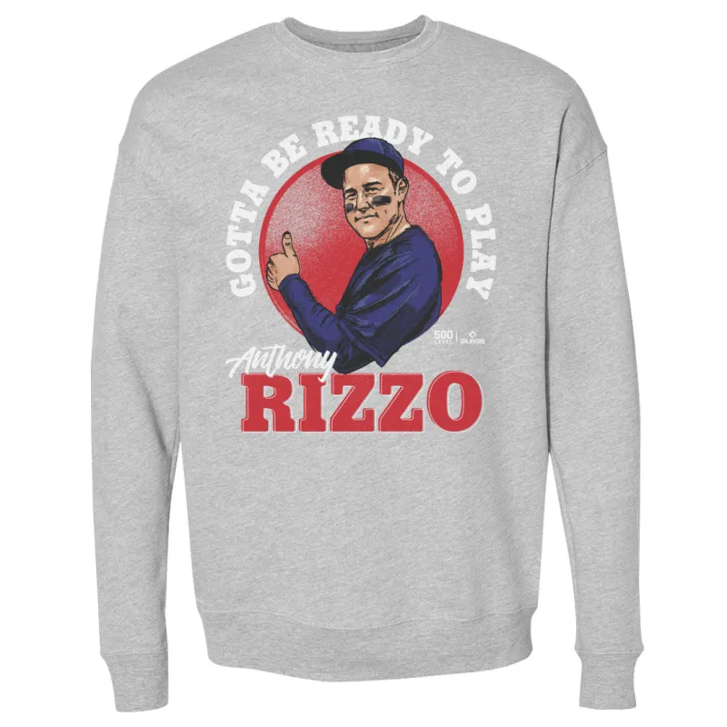 Anthony Rizzo Chicago C Ready To Play W WHT sold by 500 Level