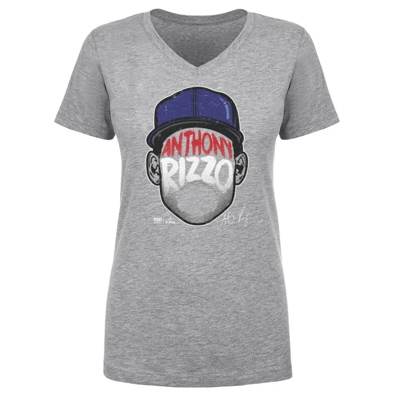 Anthony Rizzo Chicago C Player Silhouette WHT sold by 500 Level