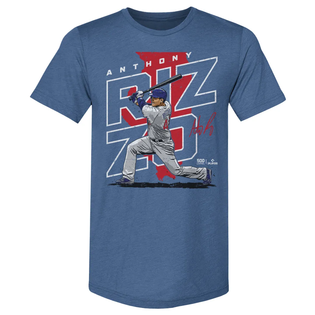 Anthony Rizzo Chicago C Player Map WHT sold by 500 Level product image thumbnail 2