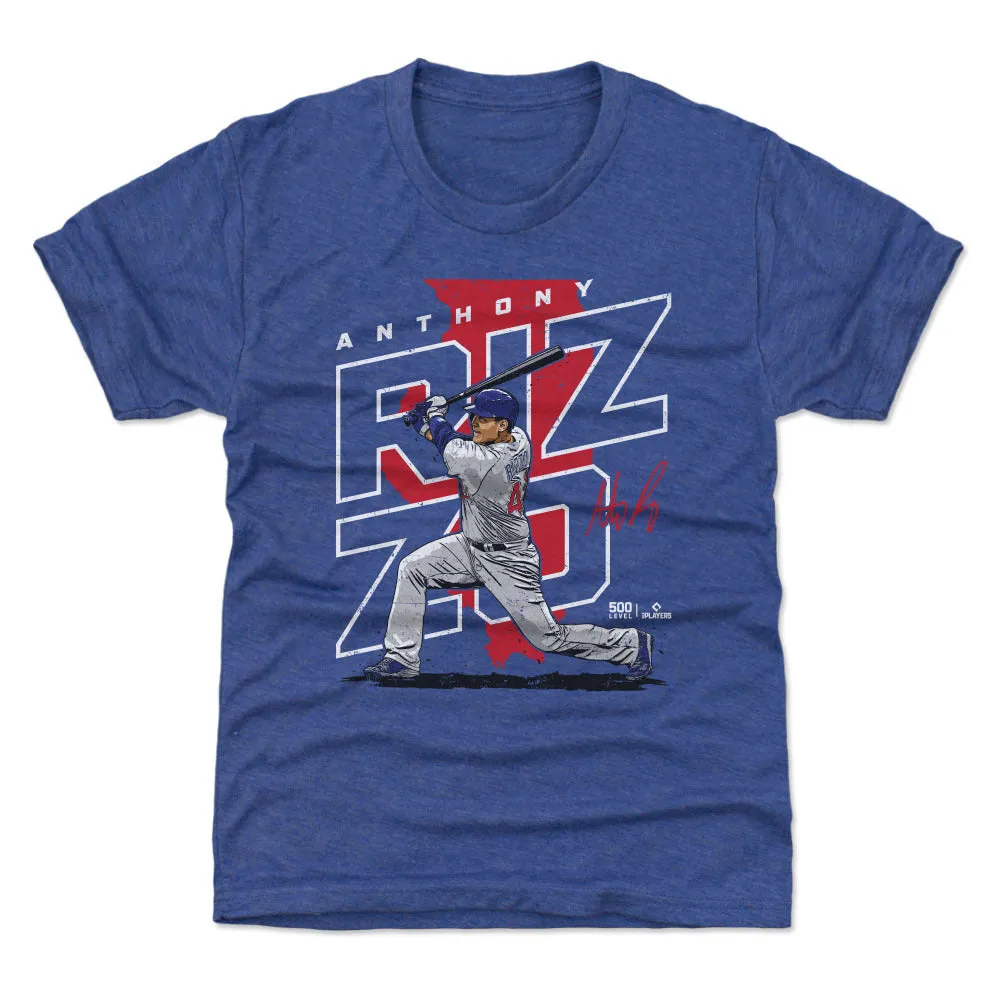 Anthony Rizzo Chicago C Player Map WHT sold by 500 Level product image thumbnail 2