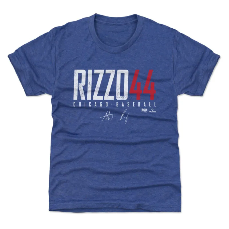 Anthony Rizzo Chicago C Elite WHT sold by 500 Level
