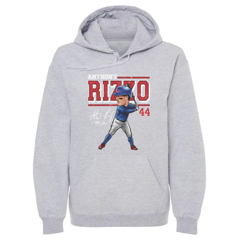 Anthony Rizzo Chicago C Cartoon WHT sold by 500 Level