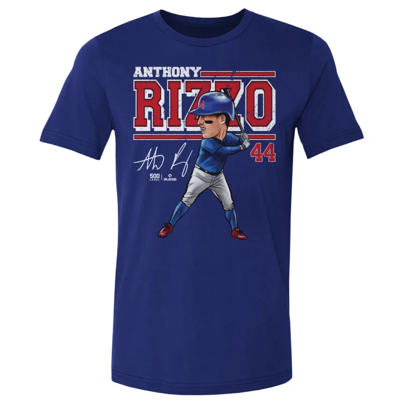 Anthony Rizzo Chicago C Cartoon WHT sold by 500 Level
