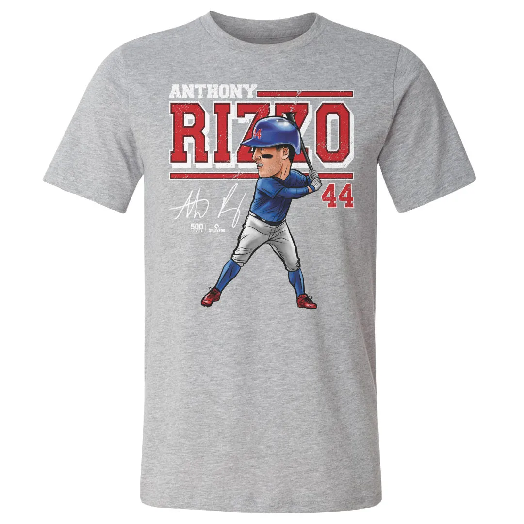 Anthony Rizzo Chicago C Cartoon WHT sold by 500 Level product image thumbnail 2