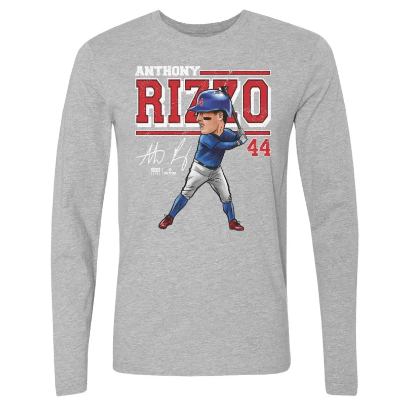 Anthony Rizzo Chicago C Cartoon WHT sold by 500 Level