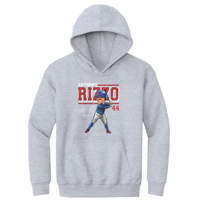 Anthony Rizzo Chicago C Cartoon WHT sold by 500 Level