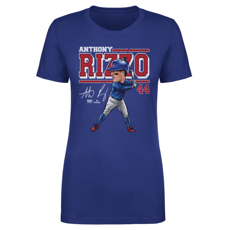 Anthony Rizzo Chicago C Cartoon WHT sold by 500 Level