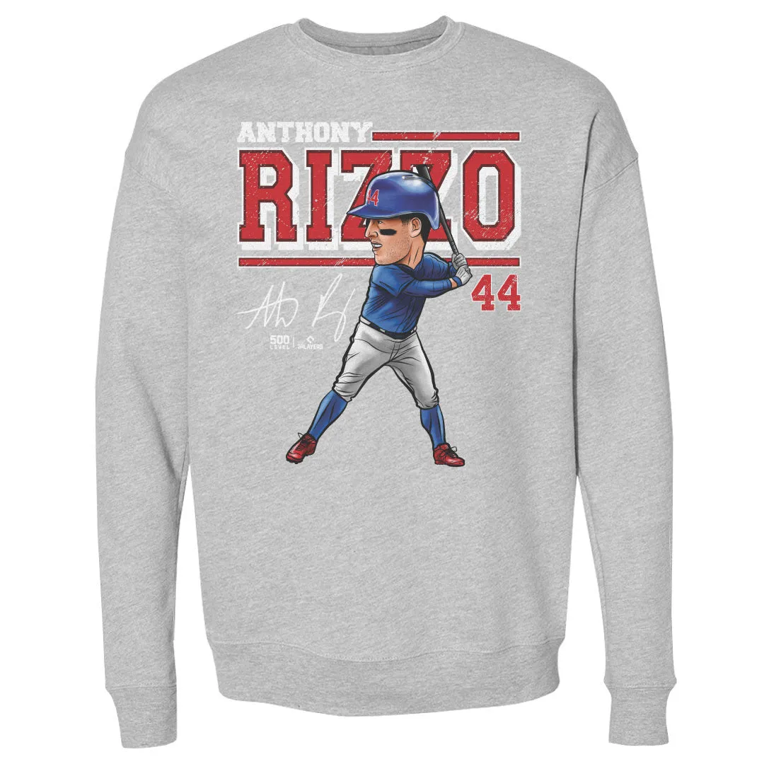 Anthony Rizzo Chicago C Cartoon WHT sold by 500 Level