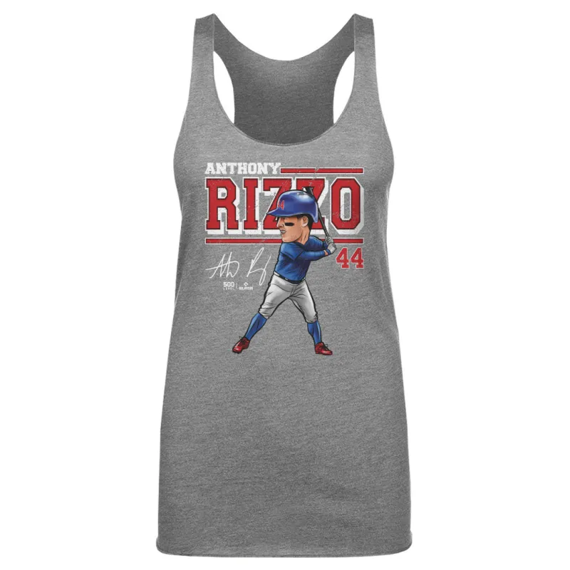 Anthony Rizzo Chicago C Cartoon WHT sold by 500 Level